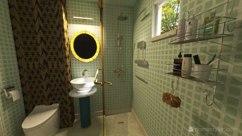 Bathroom for Annet 2 3d design renderings