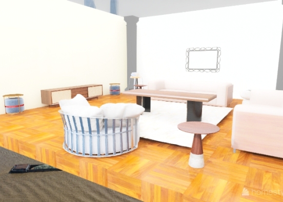 Copy of layer 2 project living room Design Rendering