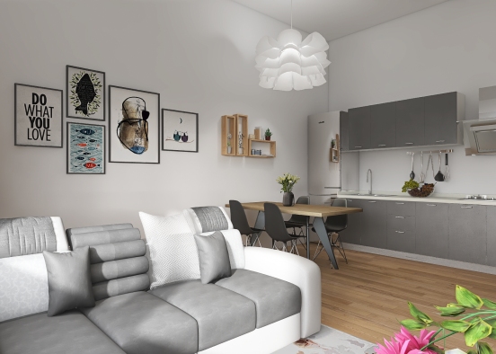 Bresso_2° Mini appartamento Design Rendering