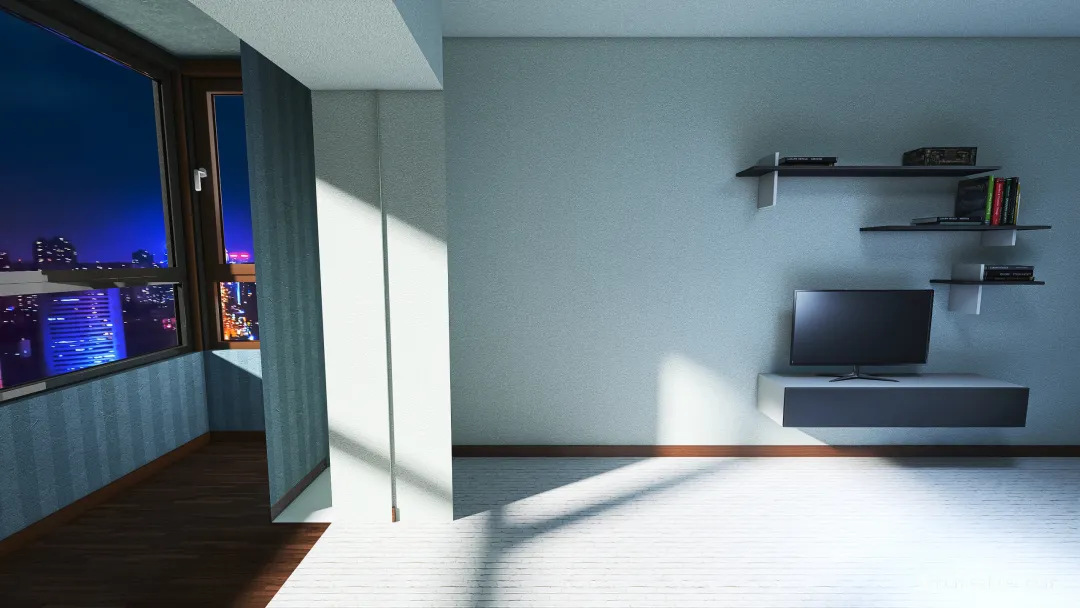 v2_3Д модель квартиры 1 3d design renderings
