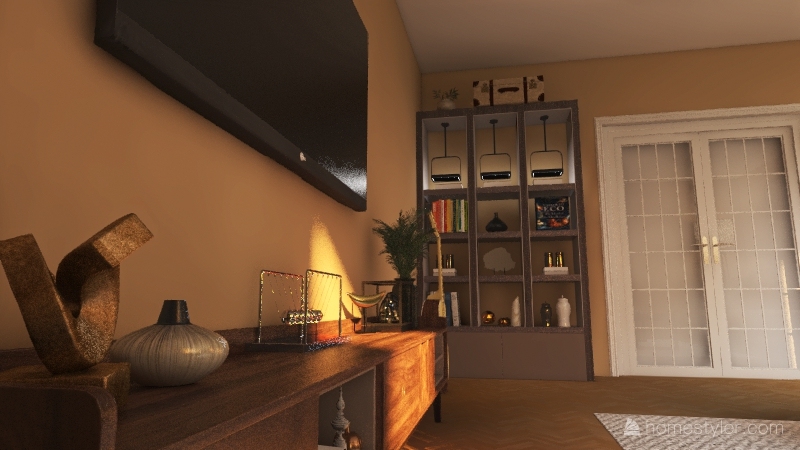 16x16 living area - Adrian 3d design renderings