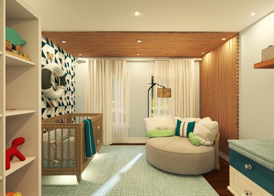 022| baby's room Design Rendering