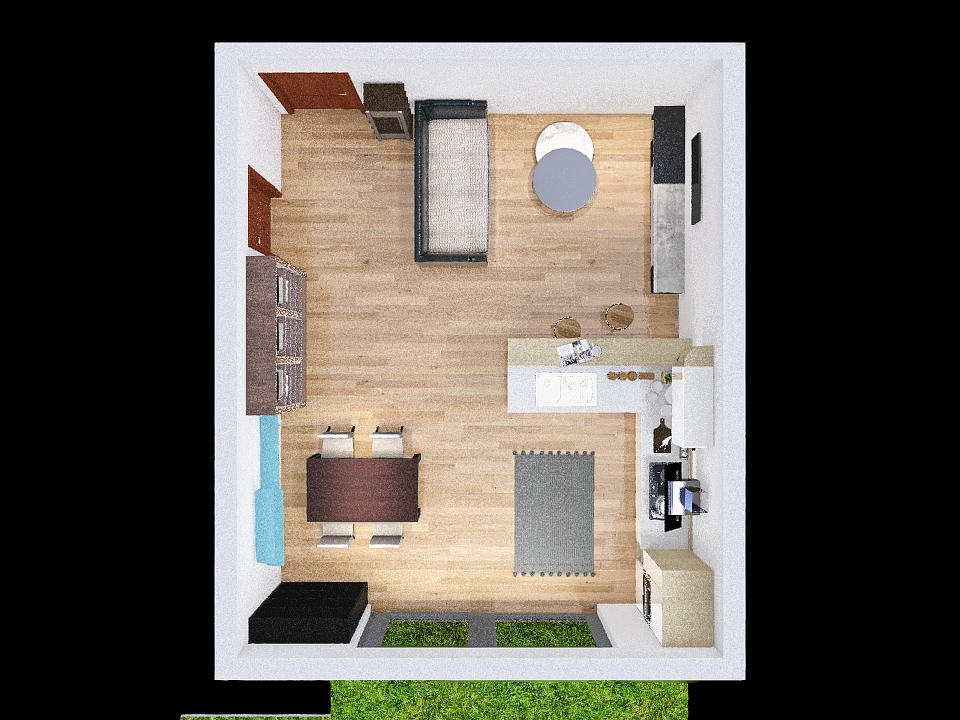 Milano House 3d design renderings