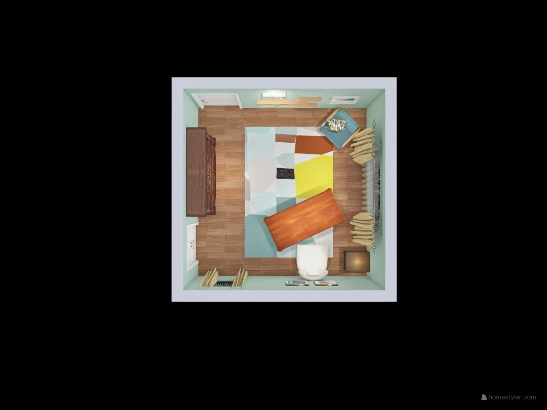 Marina's office 3d design renderings