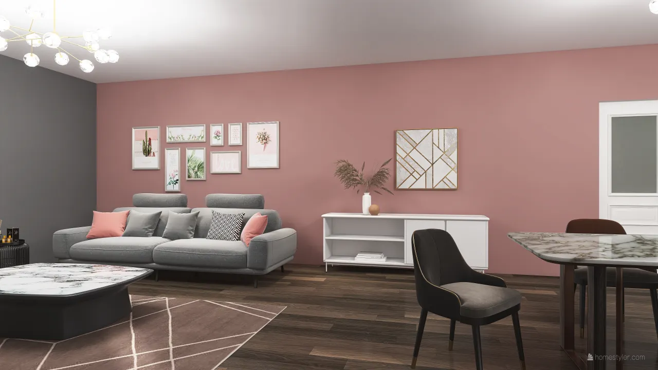 LivingRoom 3d design renderings