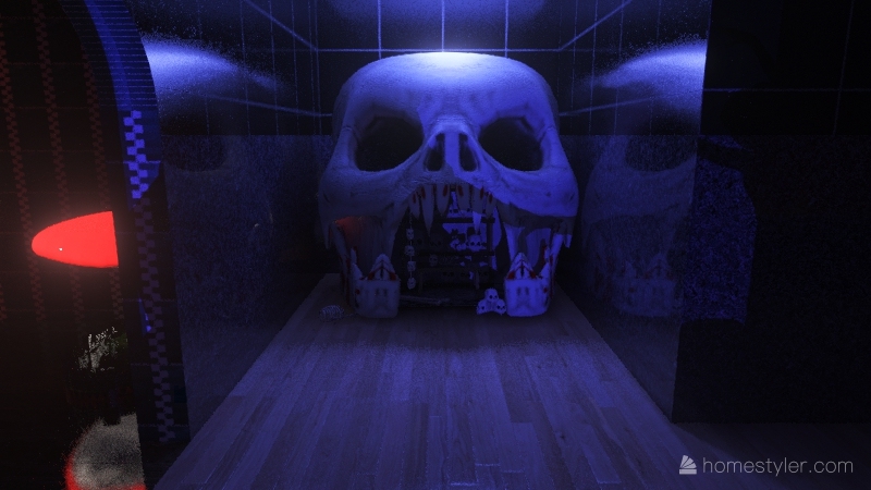 haunted house 3d design renderings