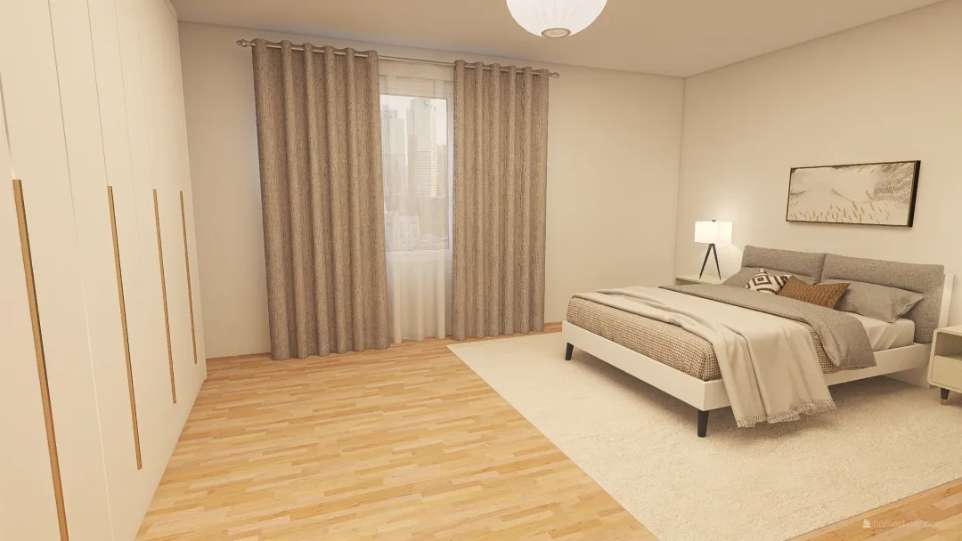 v2_Schlafzimmer nach Renovierung 3d design renderings
