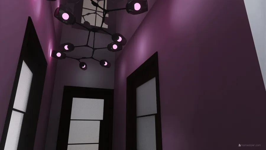 Violet mind 3d design renderings