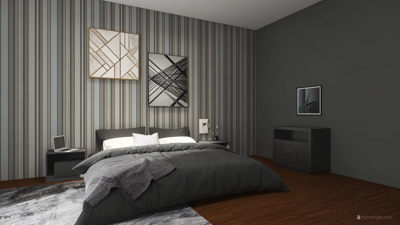 Bedroom 3d design renderings