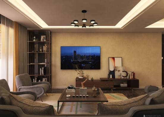 new livingroom Design Rendering