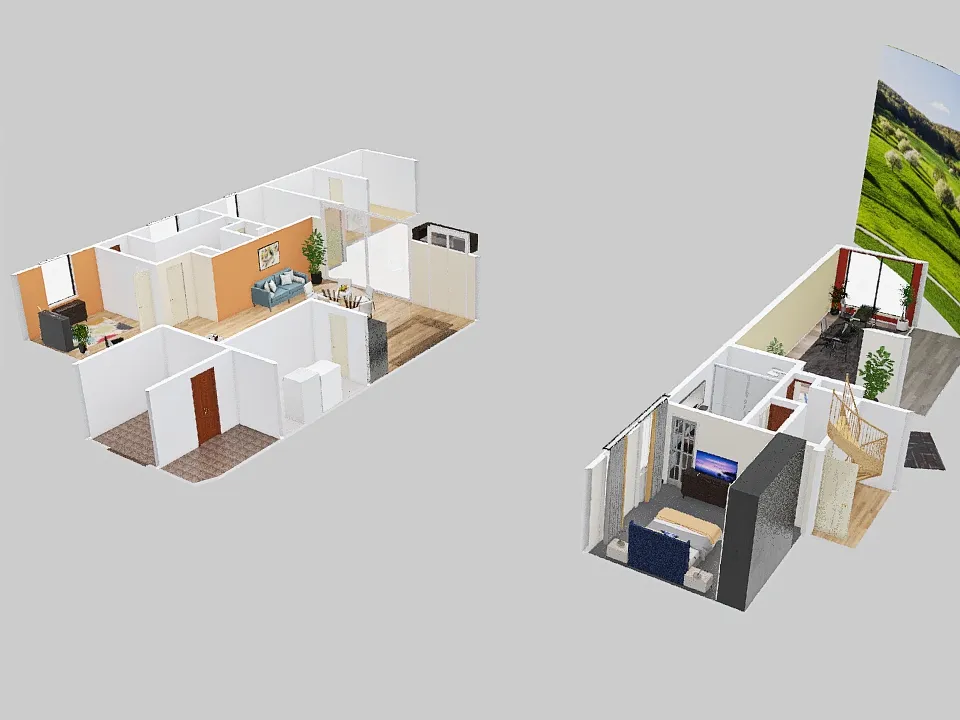 HouseLoire 3 3d design renderings