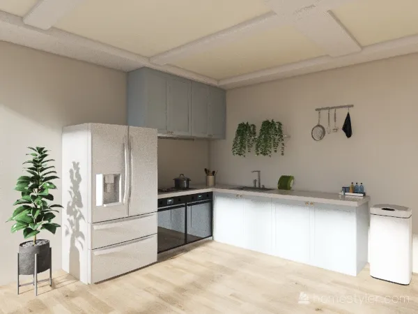 v2_Loft Apartment 3d design renderings