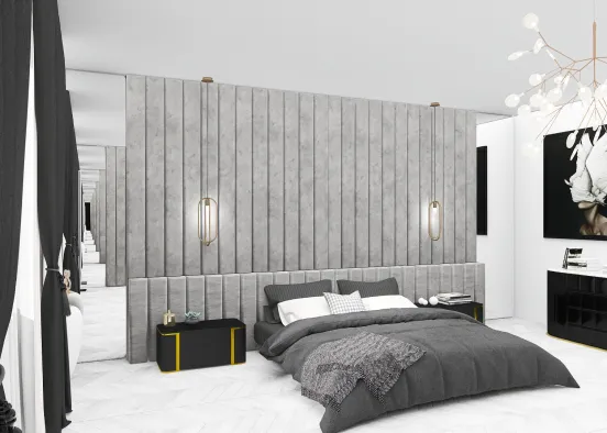 Bedroom inspiration Design Rendering