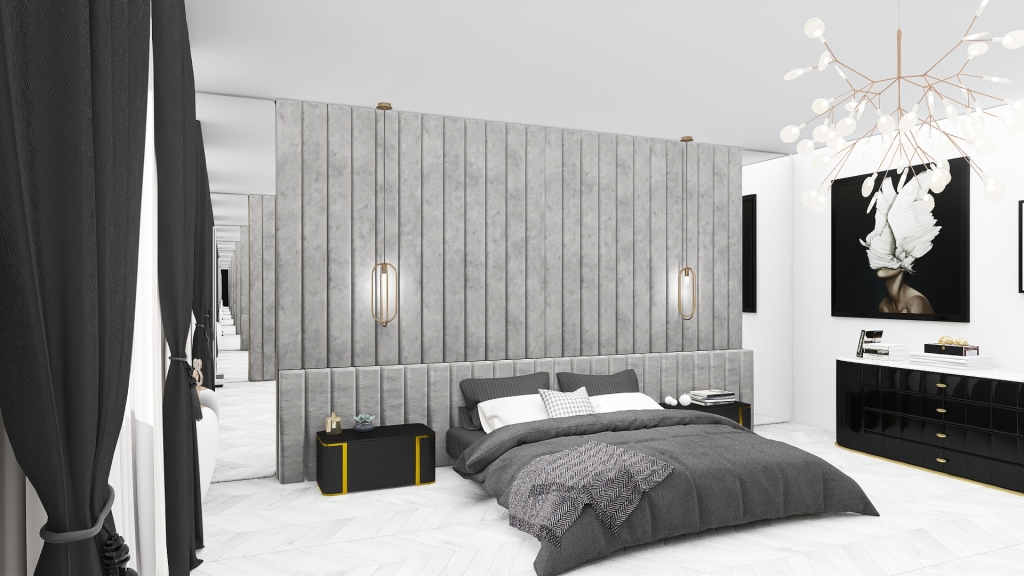 Bedroom inspiration 3d design renderings