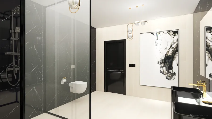 v2_Bathroom 3d design renderings