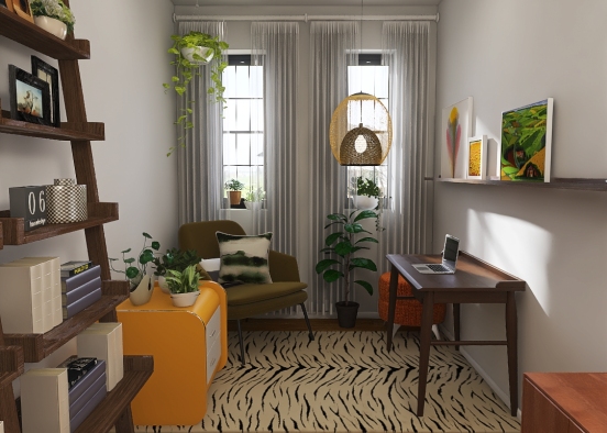 Bedroom: Madeline Riff Design Rendering