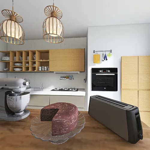 Kitchen 3d design renderings