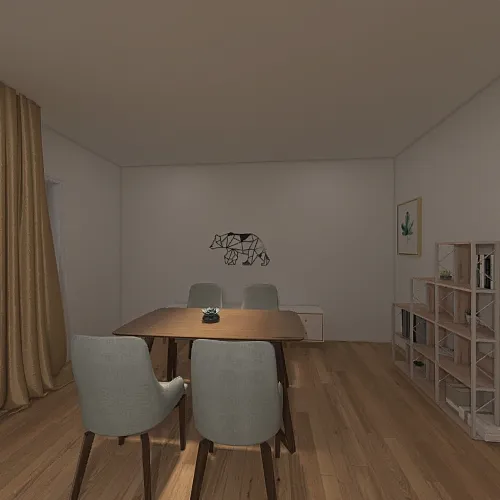 salón 3d design renderings
