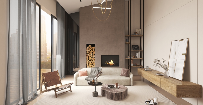 Wabi-sabi Model Collection Interior Design Render