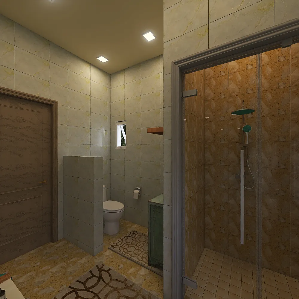 SecondBathroom 3d design renderings