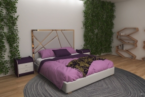 Lovely Bedroom Design Rendering