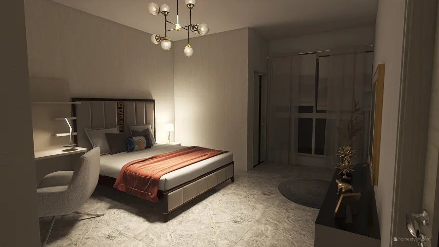 Bedroom 5 3d design renderings