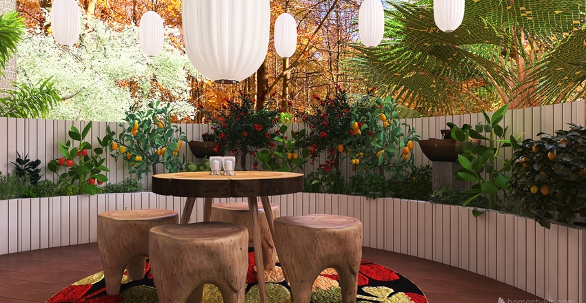 #HSDA2020Residential¨Treehouse Interior Design Render