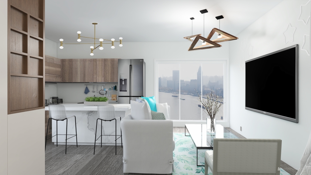 #HSDA2020Residential - Studio Apartment - MPLS 3d design renderings