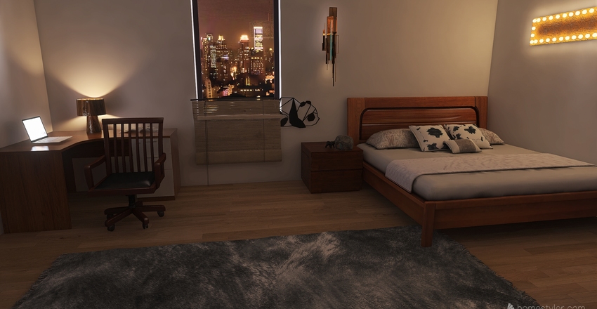 City house Interior Design Render