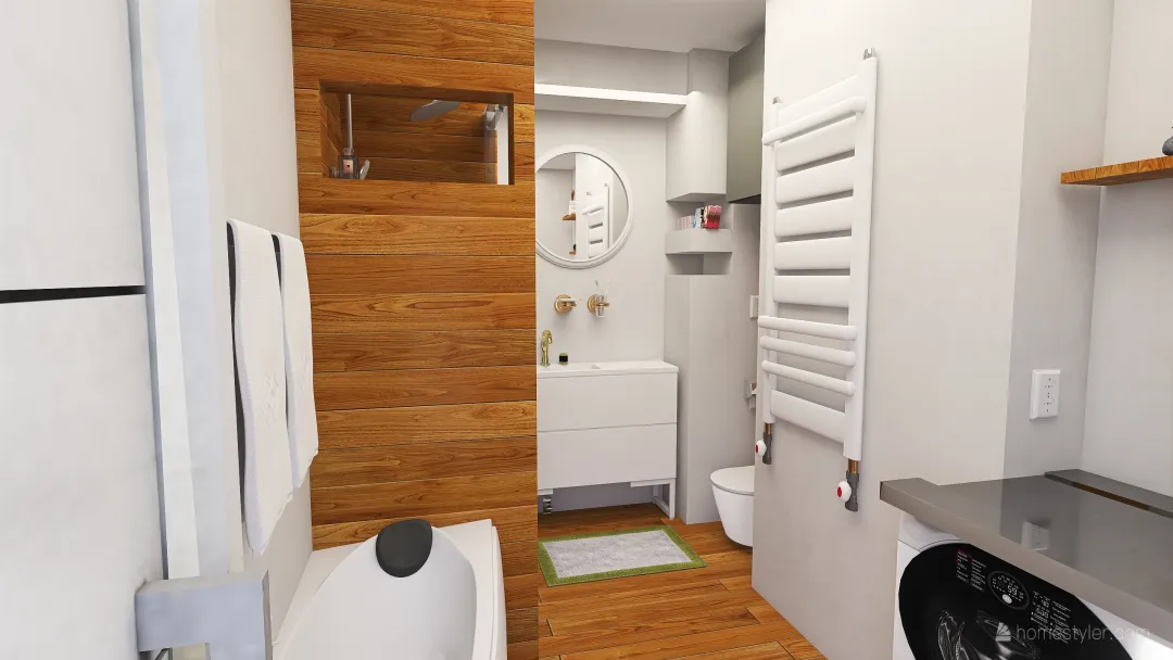 v2_Design Bathroom No.2 3d design renderings