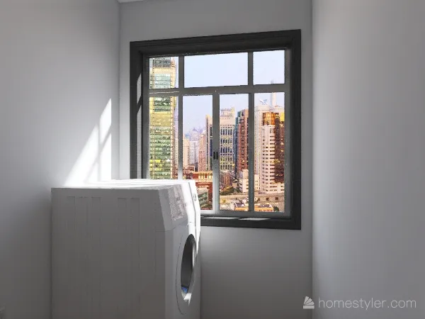 LaundryRoom 3d design renderings