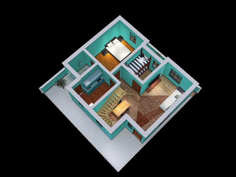 Christy-House 3d design renderings