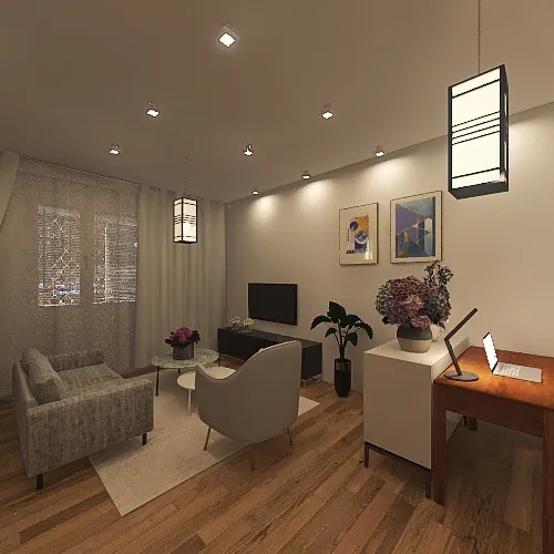 Lounge 3d design renderings