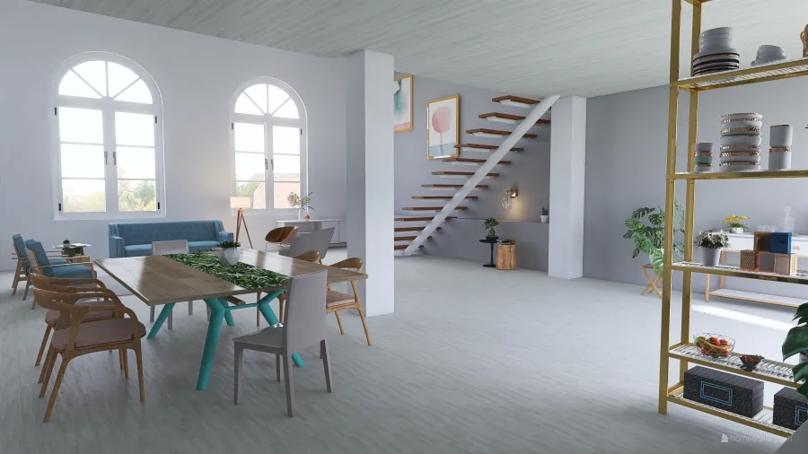 the loft 3d design renderings