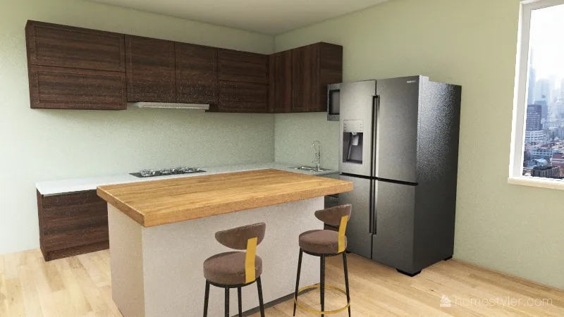 Kitchen 3d design renderings