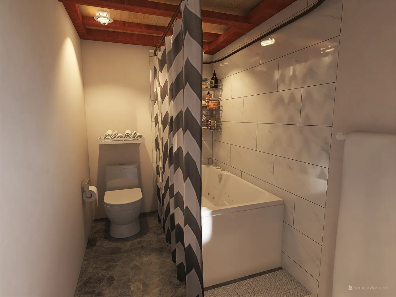 Bathroom 3d design renderings