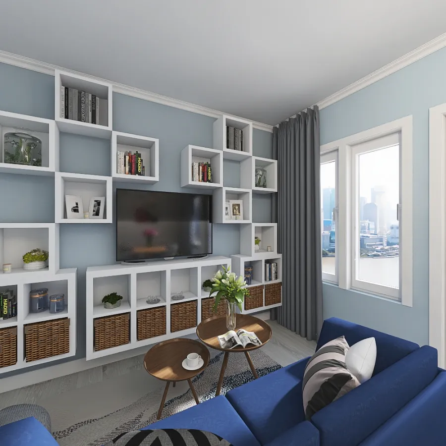 Mieszkanie w bloku 3d design renderings