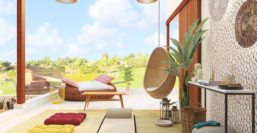 #HSDA2020Residential VARANDA ZEN Interior Design Render