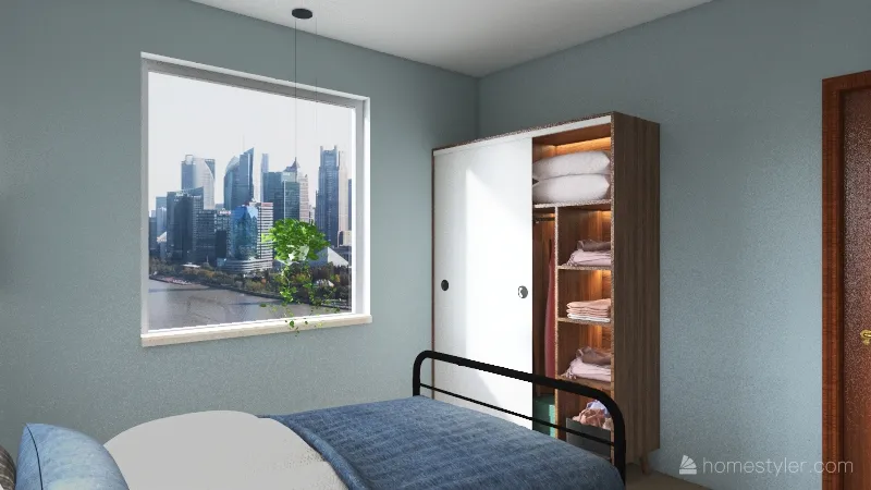 Bedroom 3d design renderings