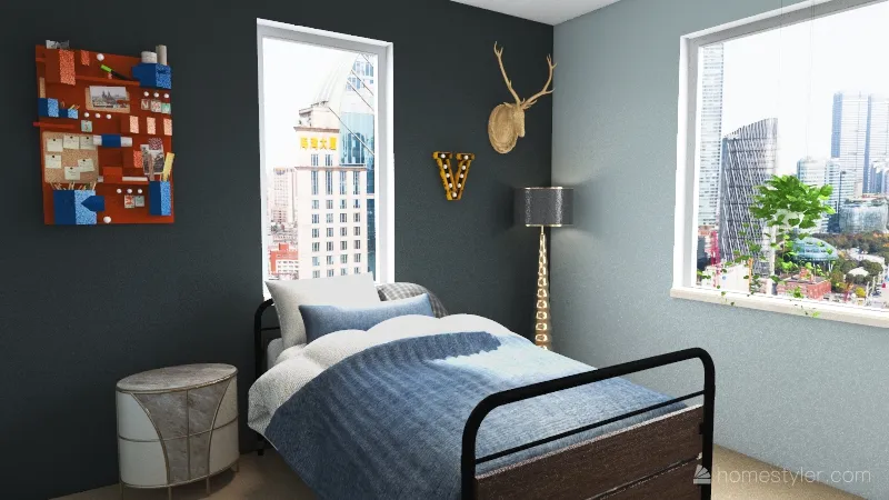 Bedroom 3d design renderings