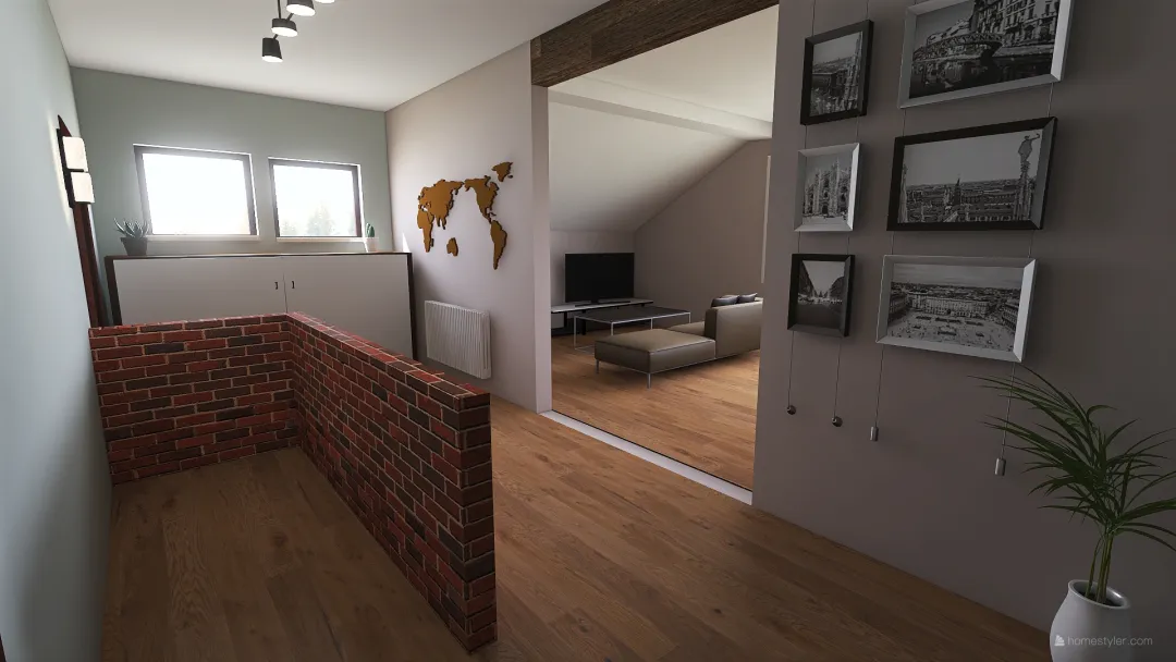 Mieszkanie 3d design renderings
