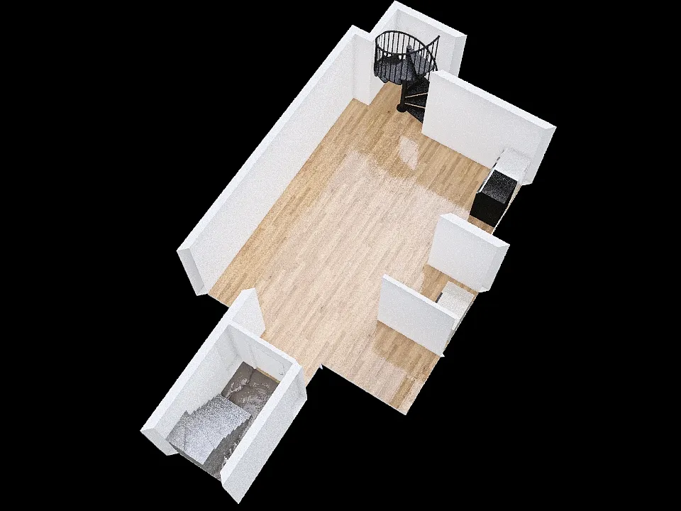 House CPT: Basement 3d design renderings