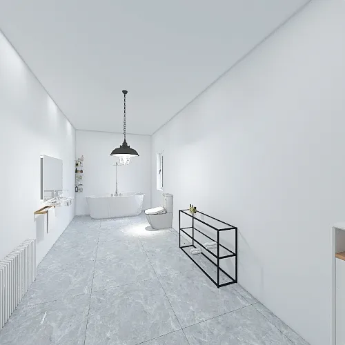 baño principal 3d design renderings