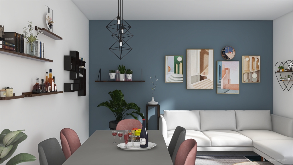 Casa Mattiello 3d design renderings