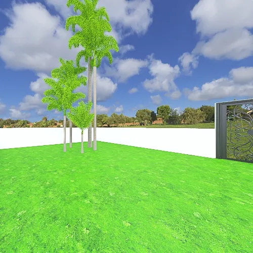 Jardín 3d design renderings