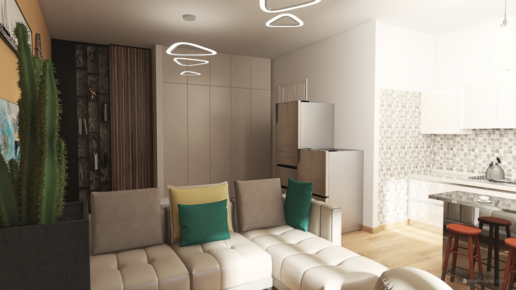 Abitazione in riviera 3d design renderings