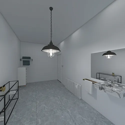 baño principal 3d design renderings
