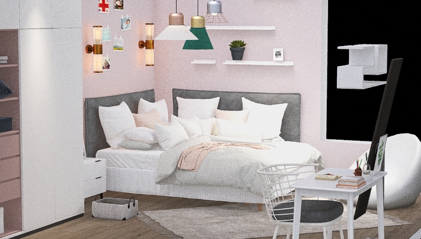 room for girls 3d design picture 18.79