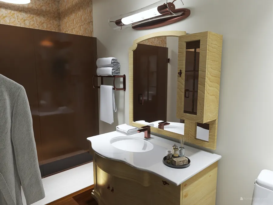 College Bedroom 3d design renderings