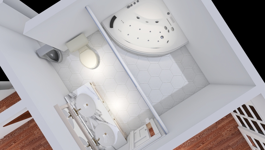 Master bathroom - Final 3d design picture 43.63